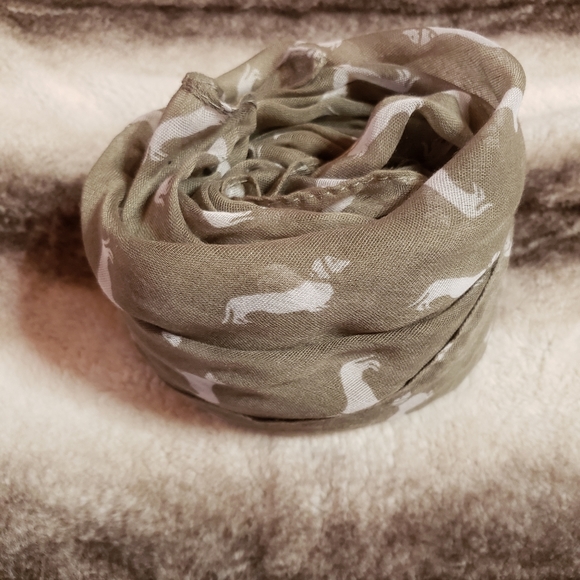 Accessories - dachshund large blanket scarf
